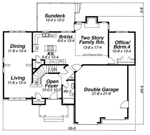 First Floor image of COVENTRY House Plan